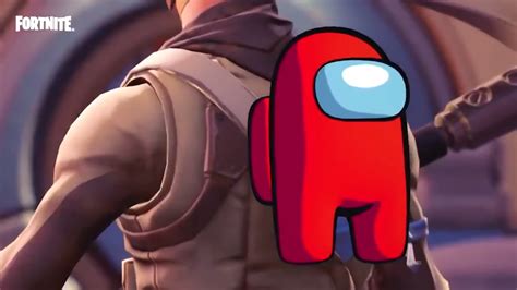 how do i get the among us backpack in fortnite